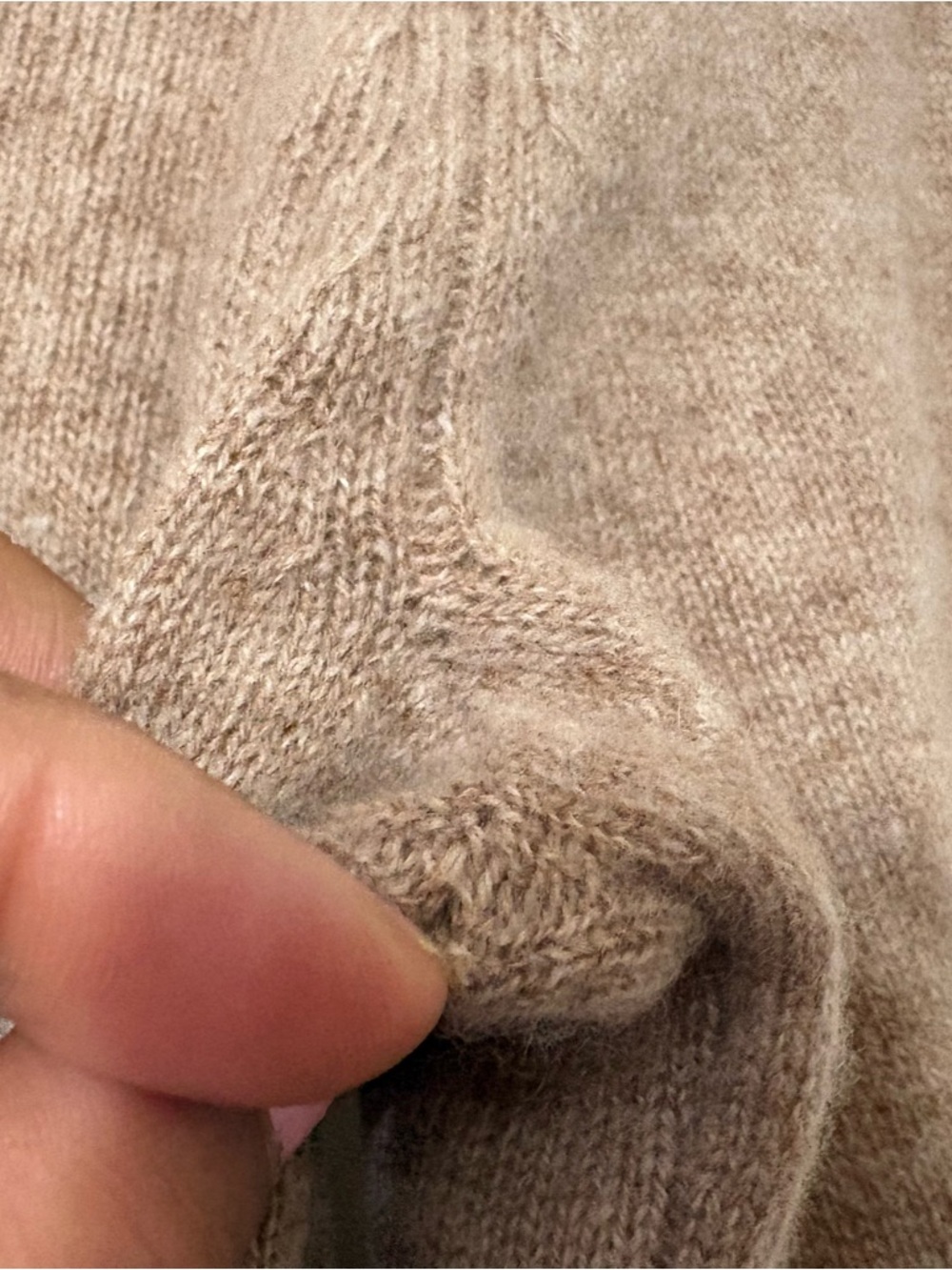 Quince 100% Cashmere Crewneck Sweater XS Oatmeal Neutral Minimalist Soft Luxury - Picture 7 of 9